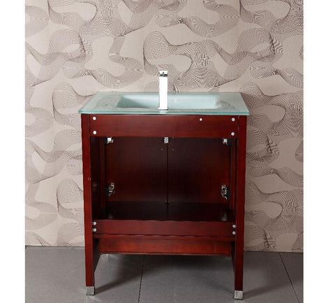 Image of 32" SINK CHEST  - SOLID WOOD - NO FAUCET WA3110
