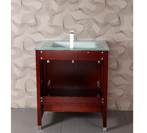Image of 32" SINK CHEST - SOLID WOOD - NO FAUCET WA3110