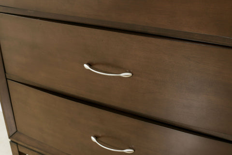 Image of 36" ANTIQUE COFFEE SINK VANITY WITH QUARTZ TOP WLF7030-36