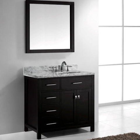Image of 36" Single Bathroom Vanity MS-2136L-WMRO-CG