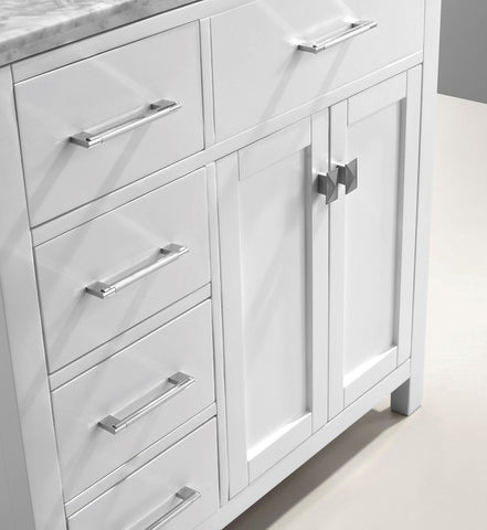 Image of 36" Single Bathroom Vanity MS-2136L-WMRO-CG