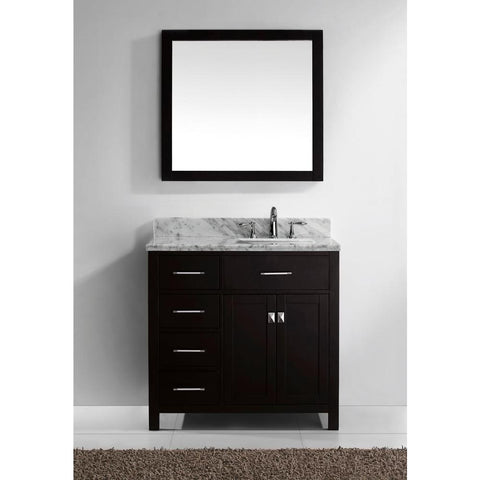 Image of 36" Single Bathroom Vanity MS-2136L-WMRO-CG