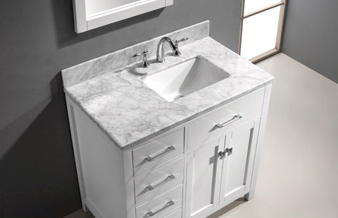 Image of 36" Single Bathroom Vanity MS-2136L-WMRO-CG