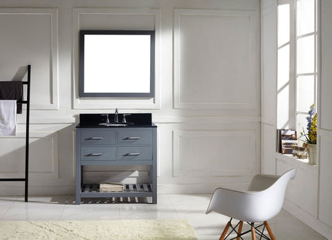 Image of 36" Single Bathroom Vanity MS-2236-BGRO-ES