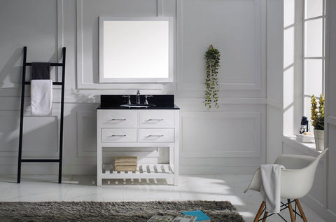 Image of 36" Single Bathroom Vanity MS-2236-BGRO-ES