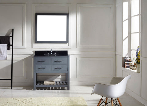 Image of 36" Single Bathroom Vanity MS-2236-BGRO-ES