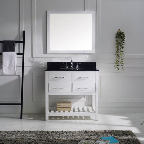 Image of 36" Single Bathroom Vanity MS-2236-BGRO-ES