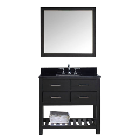 Image of 36" Single Bathroom Vanity MS-2236-BGSQ-ES