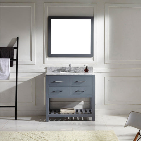 Image of 36" Single Bathroom Vanity MS-2236-WMRO-ES