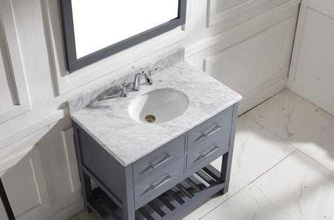 Image of 36" Single Bathroom Vanity MS-2236-WMRO-ES