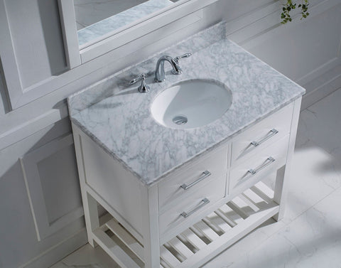 Image of 36" Single Bathroom Vanity MS-2236-WMRO-ES