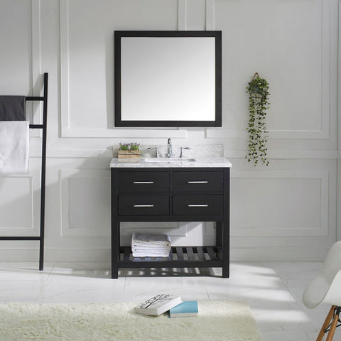 Image of 36" Single Bathroom Vanity MS-2236-WMRO-ES