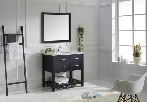 Image of 36" Single Bathroom Vanity MS-2236-WMRO-ES