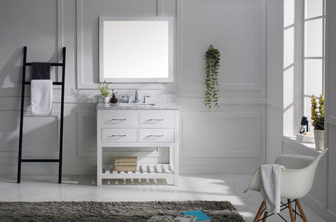 Image of 36" Single Bathroom Vanity MS-2236-WMRO-ES