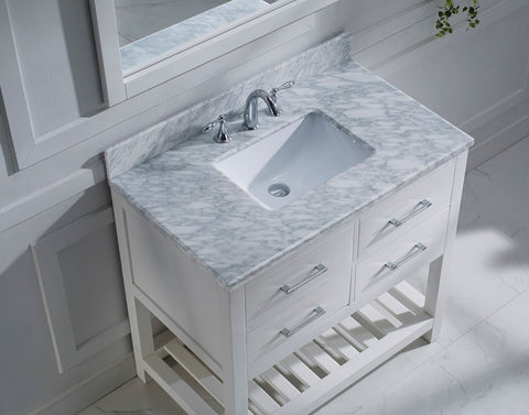 Image of 36" Single Bathroom Vanity MS-2236-WMRO-ES