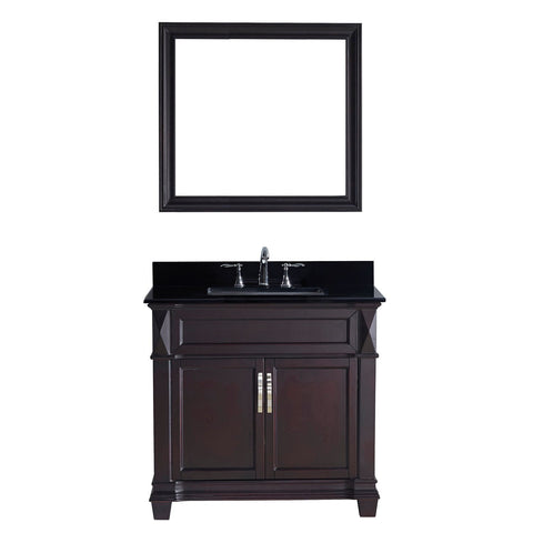 Image of 36" Single Bathroom Vanity MS-2636-BGSQ-ES