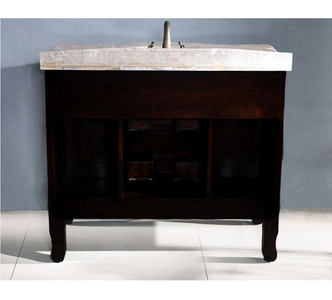 Image of 38" SINK CHEST - SOLID WOOD - NO FAUCET WA3045