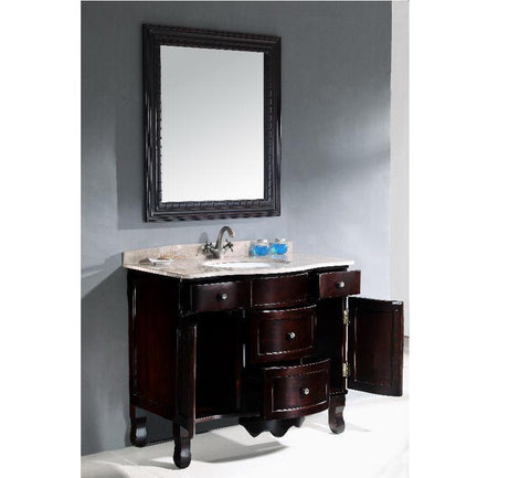 Image of 38" SINK CHEST - SOLID WOOD - NO FAUCET WA3045