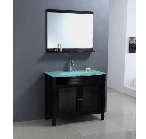 Image of 39" SINK CHEST - SOLID WOOD - NO FAUCET WA2140