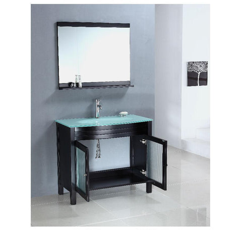 Image of 39" SINK CHEST - SOLID WOOD - NO FAUCET WA2140