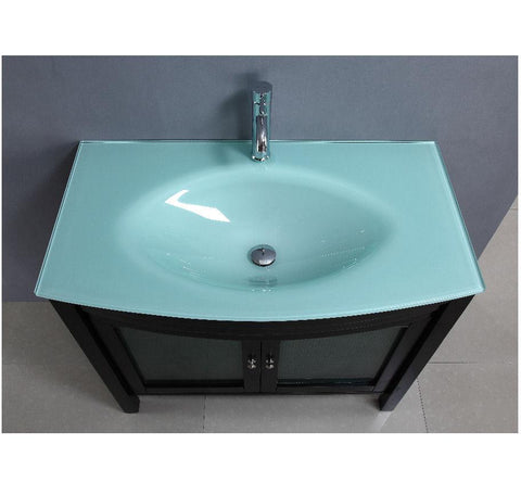 Image of 39" SINK CHEST - SOLID WOOD - NO FAUCET WA2140