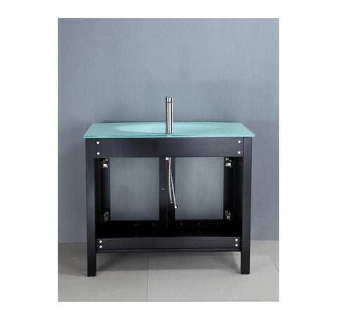 Image of 39" SINK CHEST - SOLID WOOD - NO FAUCET WA2140