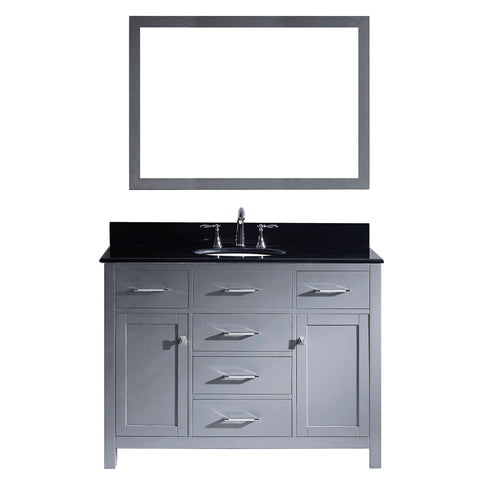 Image of 48" Single Bathroom Vanity MS-2048-BGRO-GR