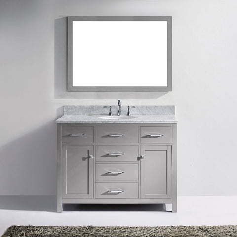 Image of 48" Single Bathroom Vanity MS-2048-WMRO-CG