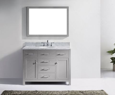 Image of 48" Single Bathroom Vanity MS-2048-WMRO-CG