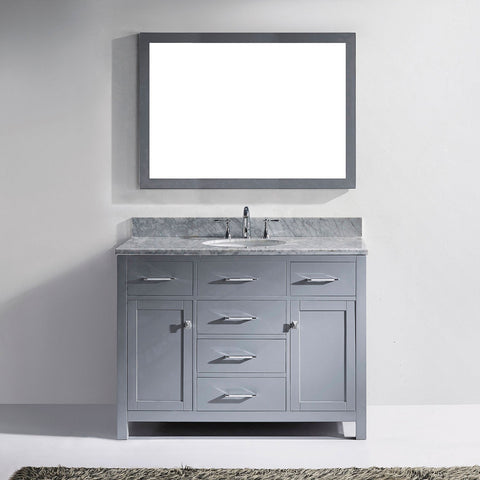 Image of 48" Single Bathroom Vanity MS-2048-WMRO-CG