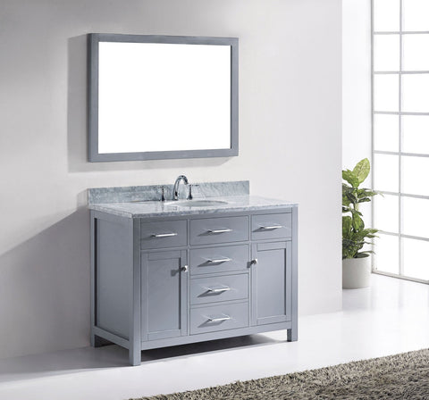 Image of 48" Single Bathroom Vanity MS-2048-WMRO-CG