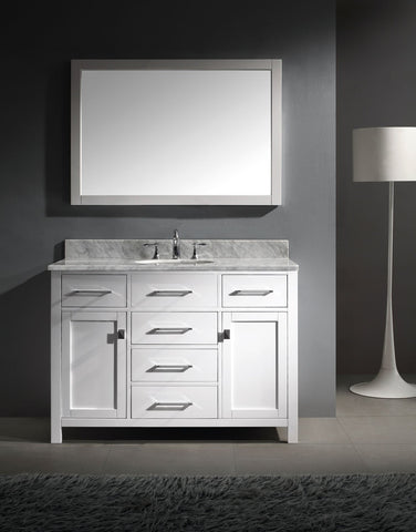 Image of 48" Single Bathroom Vanity MS-2048-WMRO-CG