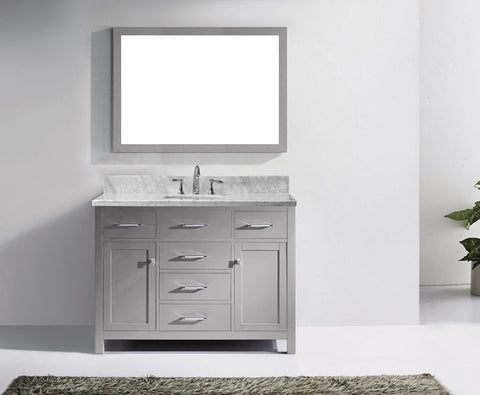 Image of 48" Single Bathroom Vanity MS-2048-WMRO-CG