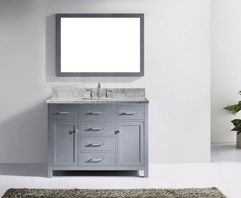Image of 48" Single Bathroom Vanity MS-2048-WMRO-CG
