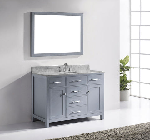 Image of 48" Single Bathroom Vanity MS-2048-WMRO-CG