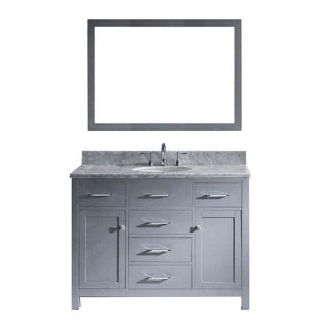 Image of 48" Single Bathroom Vanity MS-2048-WMRO-GR