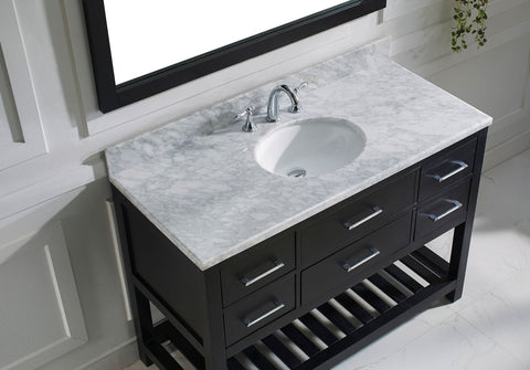 Image of 48" Single Bathroom Vanity MS-2248-WMRO-ES
