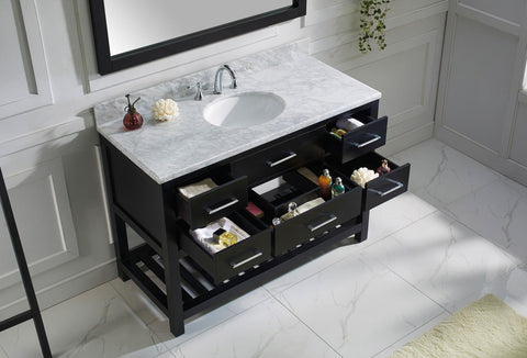 Image of 48" Single Bathroom Vanity MS-2248-WMRO-ES