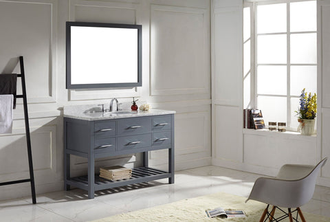 Image of 48" Single Bathroom Vanity MS-2248-WMRO-ES