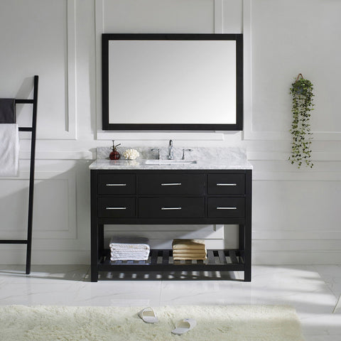Image of 48" Single Bathroom Vanity MS-2248-WMRO-ES