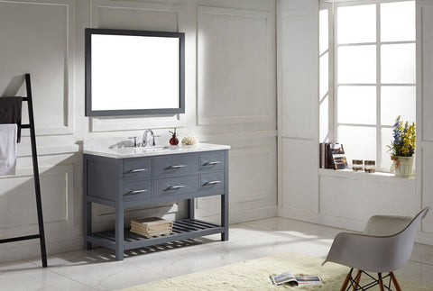 Image of 48" Single Bathroom Vanity MS-2248-WMRO-ES