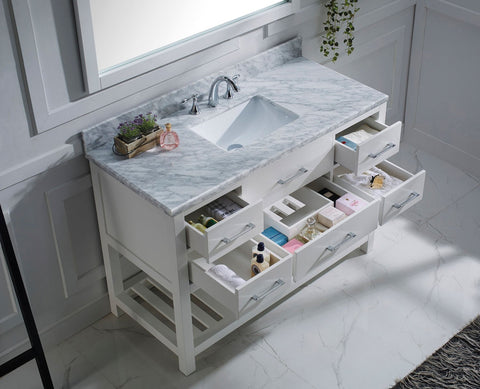 Image of 48" Single Bathroom Vanity MS-2248-WMRO-ES