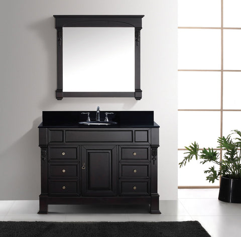 Image of 48" Single Bathroom Vanity MS-2948-BGRO-DW