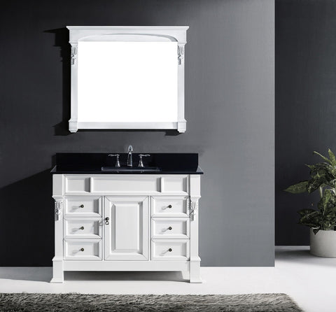 Image of 48" Single Bathroom Vanity MS-2948-BGRO-DW