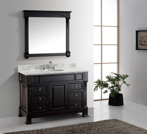 Image of 48" Single Bathroom Vanity MS-2948-WMRO-DW