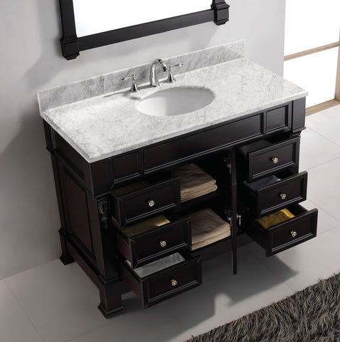 Image of 48" Single Bathroom Vanity MS-2948-WMRO-DW