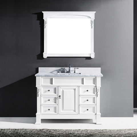 Image of 48" Single Bathroom Vanity MS-2948-WMRO-DW