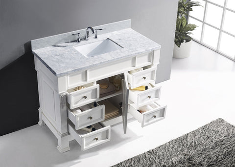 Image of 48" Single Bathroom Vanity MS-2948-WMRO-DW