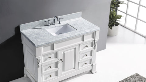 Image of 48" Single Bathroom Vanity MS-2948-WMRO-DW
