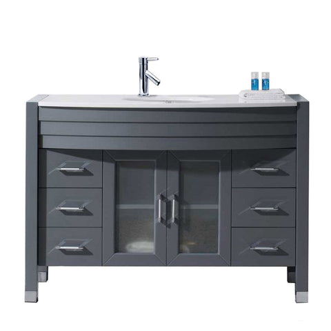 Image of 48" Single Bathroom Vanity MS-509-S-GR-NM